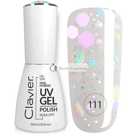 Clavier Luxury Nail Hybrid UV Gel Lakk 111, 10ml