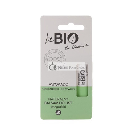 beBIO Natürlicher Nährstoff Avocado Lippenbalsam, 5g