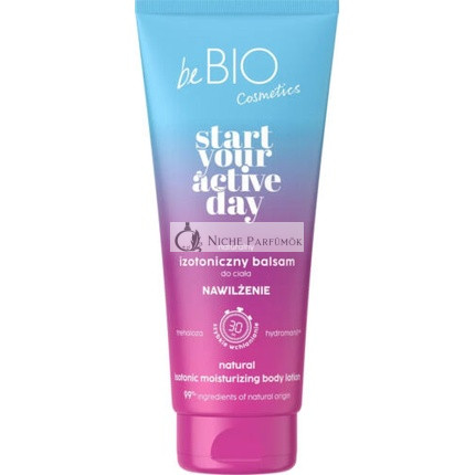 Bebio Cosmetics 99% Natürliche Isotonische Feuchtigkeitsspendende Körperlotion, 200 ml