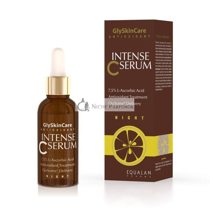 GlySkinCare C-vitamin Szérum 7,5%-os C-vitaminnal az Arcra és Bőrre, 30ml
