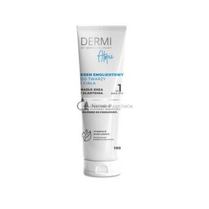 Dermipro Fortschrittliche Creme zur Linderung atopischer Haut - 100 ml, dermatologisch formuliert für Gesicht und Körper