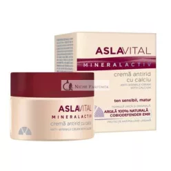   Gerovital Anti-Falten-Creme mit Calcium Aslavital Mineralactiv Farmec 50ml