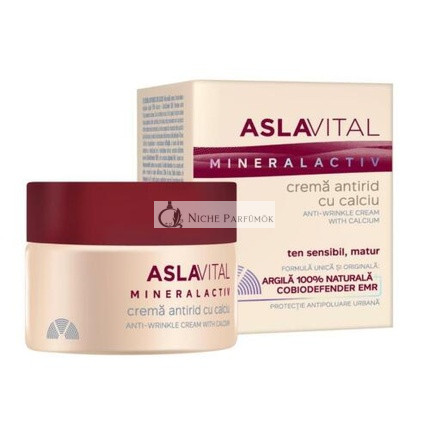 Gerovital Ránctalanító Krém Kalciummal Aslavital Mineralactiv Farmec 50ml