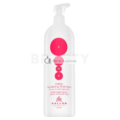 Kallos Nourishing Shampoo Pflegeshampoo für trockenes und geschädigtes Haar 1000 ml