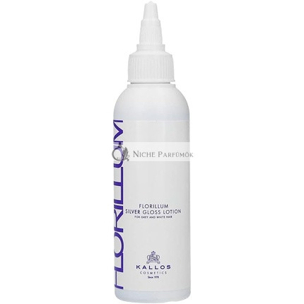 Kallos Florillum Silver Gloss Lotion aufhellendes Fluid für platinblondes und graues Haar 100 ml