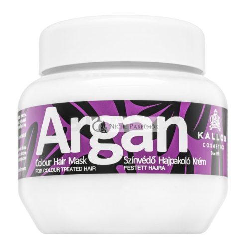 Kallos Argan Colour Hair Mask pflegende Haarmaske für gefärbtes Haar 275 ml