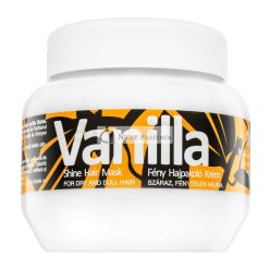  Kallos Vanilla Shine Hair Mask erősítő maszk száraz hajra 275 ml
