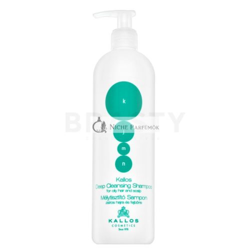 Kallos Deep Cleansing Shampoo Tiefenreinigungsshampoo für fettiges Haar 500 ml