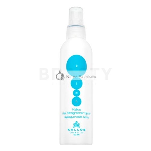 Kallos Hair Straightener Spray hajsimító spray hajvasalásra 200 ml