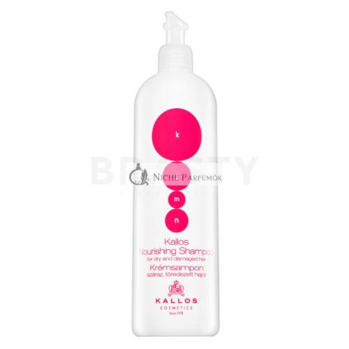 Kallos Nourishing Shampoo Pflegeshampoo für trockenes und geschädigtes Haar 500 ml