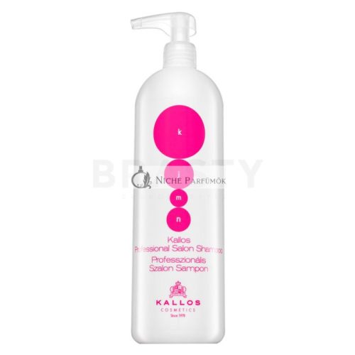 Kallos Professional Salon Shampoo tápláló sampon keratinnal 1000 ml