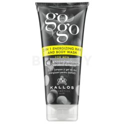   Kallos GoGo 2in1 Energizing Hair And Body Wash Shampoo und Duschgel 2 in 1 für Männer 200 ml