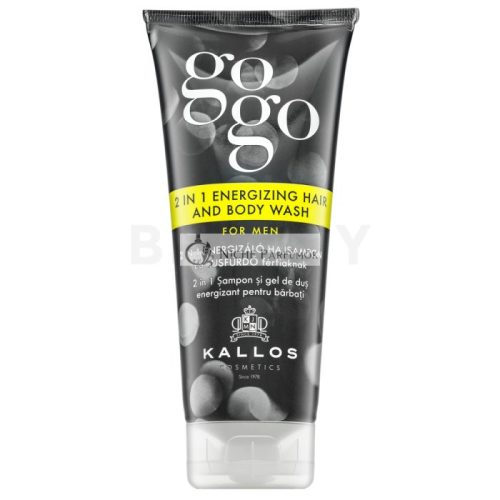 Kallos GoGo 2in1 Energizing Hair And Body Wash Shampoo und Duschgel 2 in 1 für Männer 200 ml