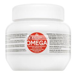   Kallos Omega Rich Repair Hair Mask erősítő maszk töredezett hajra 275 ml