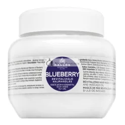   Kallos Blueberry Revitalizing Hair Mask Für trockenes und geschädigtes Haar 275 ml