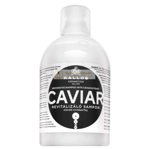Kallos Caviar Restorative Shampoo Stärkungsshampoo für reifes Haar 1000 ml