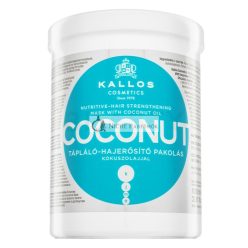   Kallos Coconut Nutritive-Hair Strengthening Mask erősítő maszk minden hajtípusra 1000 ml