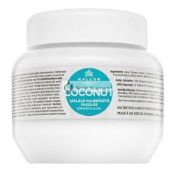   Kallos Coconut Nutritive-Hair Strengthening Mask erősítő maszk minden hajtípusra 275 ml