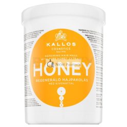   Kallos Honey Repairing Hair Mask tápláló maszk száraz és sérült hajra 1000 ml