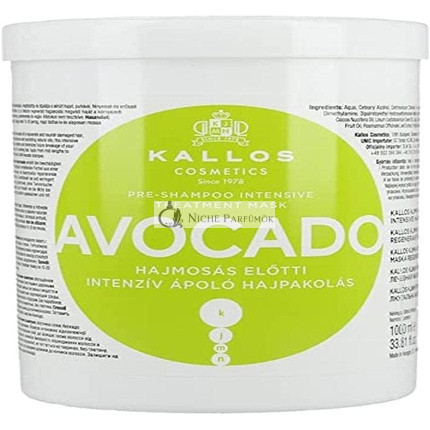 Kallos Kjmn Avokádó Hajmaszk, 1000ml