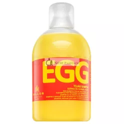   Kallos Egg Shampoo Pflegeshampoo für trockenes und geschädigtes Haar 1000 ml