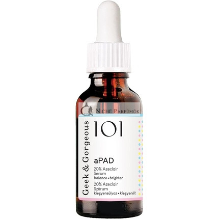 Geek & Gorgeous 101 aPAD 20% Azelaic Derivátum Szérum, 30ml