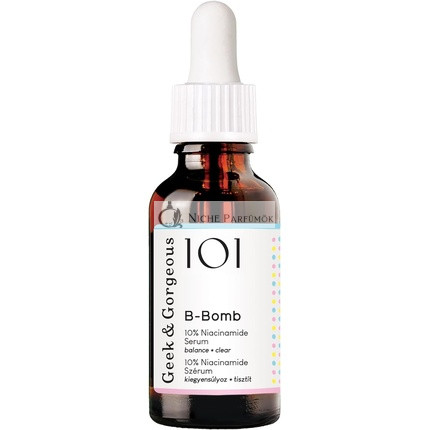 Geek & Gorgeous 101 B-Bomb 30ml Niacinamid-Serum mit Zink PCA und Sarcosin