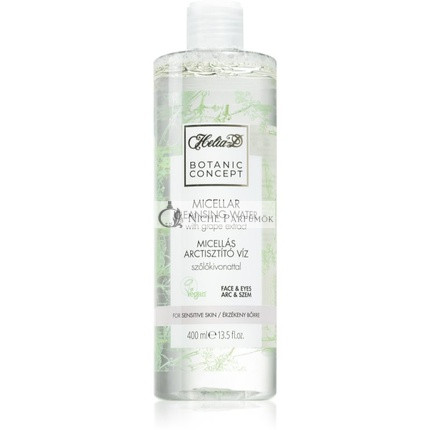 Helia-D Botanisches Konzept Mizellenreinigungswasser mit Traubenextrakt, 400ml