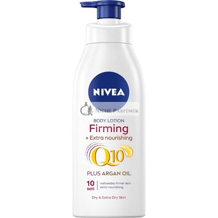 Nivea Q10 Firming és Tápláló Testápoló Pumpával - 400 ml