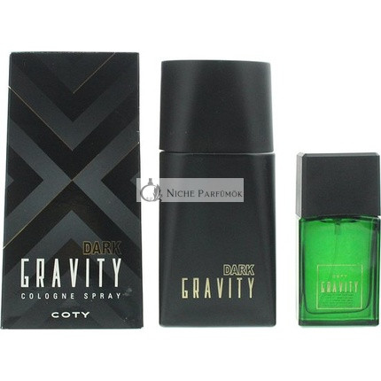 Coty Gravity 2 Részes Ajándékcsomag: Dark Gravity Cologne 100ml - Defy Gravity Cologne 30ml