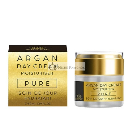 Tiszta Argan és Shea Vajas Hidratáló Nappali Krém, 50ml