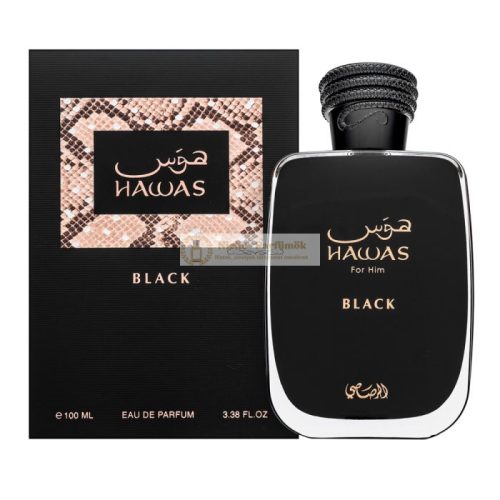 Rasasi Hawas Black Eau de Parfum für Herren 100 ml