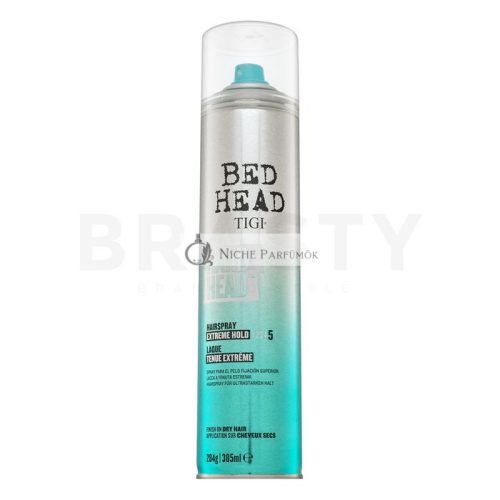 Tigi Bed Head Hard Head Hairspray Extreme Hold hajlakk extra erős fixálásért 385 ml