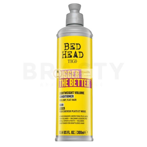 Tigi Bed Head Bigger The Better Lightweight Volume Conditioner erősítő kondicionáló volumenért és a haj megerősítéséért 300 ml