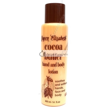 Queen Elisabeth Kakaóvajas Kéz- és Testápoló Krém Természetes Védelem, 400ml