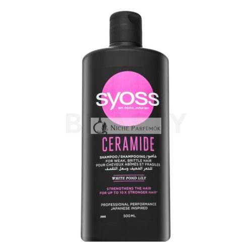 Syoss Ceramide Complex Anti-Breakage Shampoo Stärkungsshampoo für schwaches Haar 500 ml