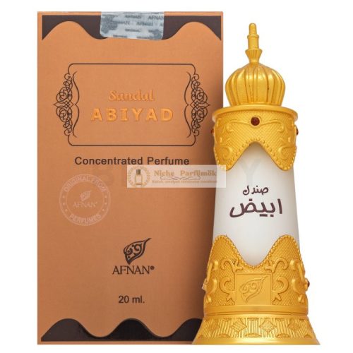 Afnan Sandal Abiyad Parfümiertes öl unisex 20 ml