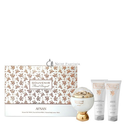 Afnan Ladies Souvenir Blumenstrauß Geschenkset