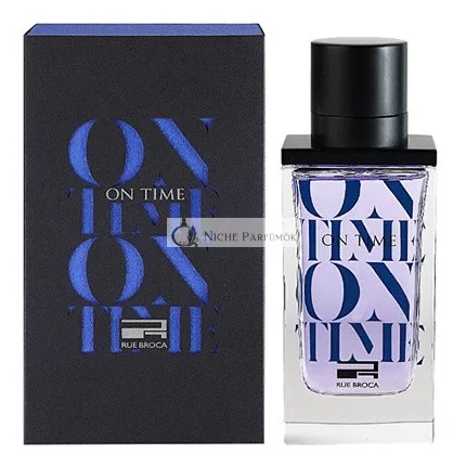 Rue Broca On Time Blue Eau de Parfum für Herren 100 ml