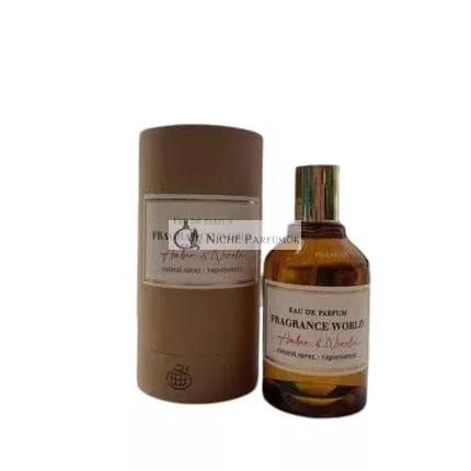 Fragrance World Amber & Neroli Eau de Parfum Frischer Zitrus Gewürz, 100 ml
