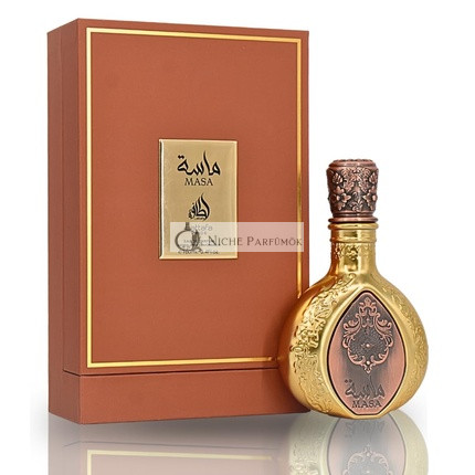 Lattafa Perfumes Masa EDP férfiaknak és nőknek 100 ml - Sáfrány, Citrom, Rózsabors, Mangó