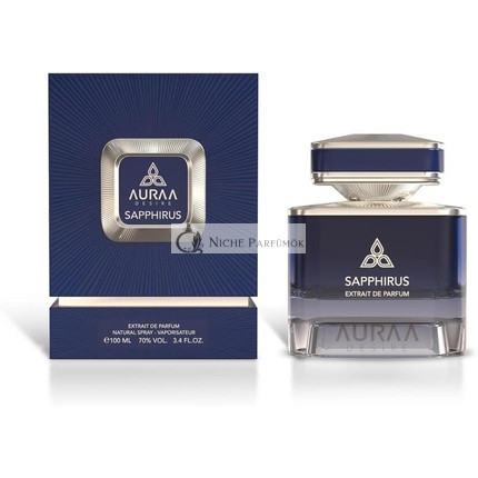 Sapphirus Extrait De Perfume 100ml, Bold Spicy Citrus Illat Férfiaknak