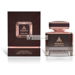  Robusta Extrait De Perfume 100ml - Für Männer, Bergamotte, Mandel, Rhabarber Düfte, Langanhaltendes Eau de Parfum