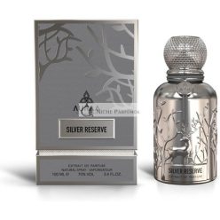   Silver Reserve 100ml by Auraa Desire Extrait De Parfum Amber Leather Vanilla Illat férfiaknak és nőknek