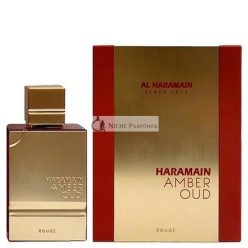   Al Haramain Amber Oud Rouge Eau de Parfum Spray férfiaknak, 113,4 ml