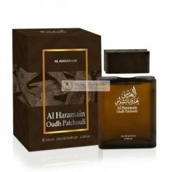   Al Haramain Oudh Patchouli Spray 100ml, Oud Agarwood Black Musk Amber