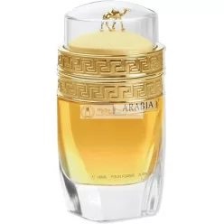   Arabia Eau de Parfum für Frauen, 100ml - Blumig Fruchtige Rose Himbeere Vanille Sandelholz Eichenmoos Bernstein Moschus