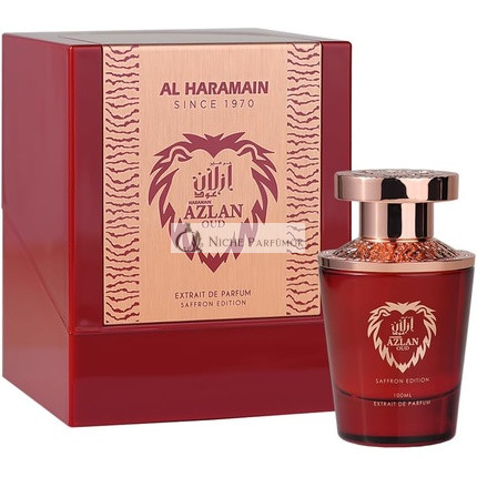 Al Haramain Azlan Oud Saffron Edition Extrait de Parfum Spray, 100 ml