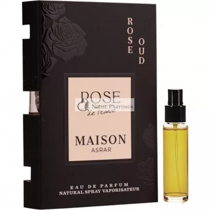 Maison Asrar Rose Oud Eau De Parfum, 2ml