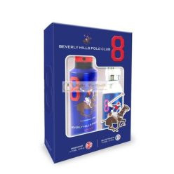   Beverly Hills Polo Club Sport Férfi Nyolc Eau De Toilette Ajándékcsomag